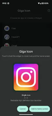 Giga Icon android App screenshot 3